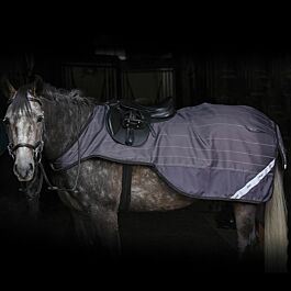 Horseware Amigo Quarter Horse Plus Fly Sheet- Silver/Black