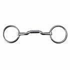 Myler MB06 Stainless Steel Copper Inlay Low Port Barrel Loose Ring Bit