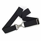 Bedford Jones Equestrian 1.5” Silver D-Ring Buckle Belt