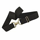 Bedford Jones Equestrian 1.5" Gold D-Ring Buckle Belt
