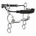 Myler MB04 Sweet Iron Low Port Comfort Snaffle 3-Ring Combination Bit - 6" Shank