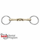 RENTAL - Sprenger Sensogan Double Jointed WH Ultra Loose Ring Bradoon Bit