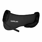 ThinLine Cotton Trifecta Half Pad with Sheepskin Rolls
