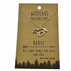 Woodland Horse Necklace