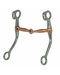Coronet Copper Single Jointed Tom Thumb Training Bit