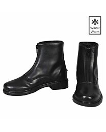 TuffRider Youth Winter Fleece-Lined Front Zip Paddock Boots