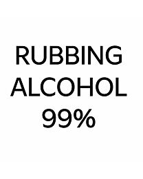 99% Rubbing Alcohol - 4 L