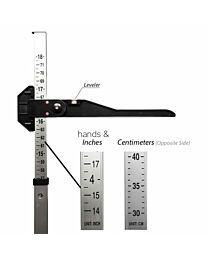 Aluminum & Plastic Equine Measuring Stick