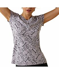 Ariat “Snaffle” V-Neck Tee Shirt