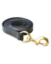 Bahr's Leather Lead with Brass Clip
