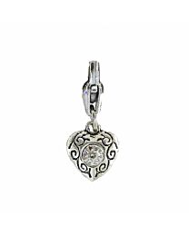 Barbary Charm - Heart with Stone