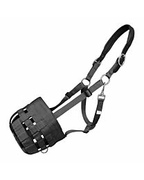 Best Friend Leather Crown Grazing Muzzle