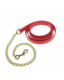 Beta Lead with Solid Brass Chain