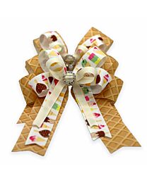 Bits & Bows "Ice Cream Cone" Show Bow
