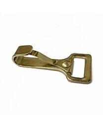 Brass Flat Snap
