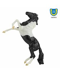Breyer Black Pinto Rearing Mustang