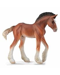 Breyer by CollectA Corral Pals Bay Clydesdale Foal