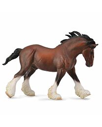Breyer by CollectA Corral Pals Bay Clydesdale Stallion