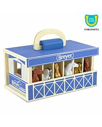 Breyer Farms Wood Carry Stable
