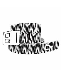 CLEARANCE - C4 Limited Edition Zebra Print Belt Only