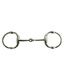 Coronet Stainless Steel Single Jointed Cheltenham Eggbutt Gag Bit