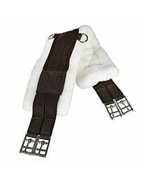 Fleece Lined Girth with Double Elastics