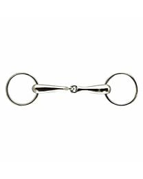Coronet Single Jointed Hollow Mouth Loose Ring Snaffle Bit
