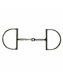 Coronet Corkscrew Single Jointed Hunter Dee Ring Bit
