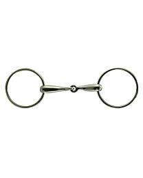 Coronet Single Jointed Racing 3.5" Loose Ring Ring Bit