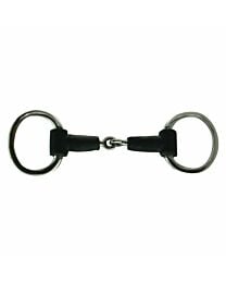 Coronet Rubber Single Jointed Eggbutt Bit