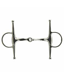 Coronet Slow Twist Round Ring Full Cheek Bit