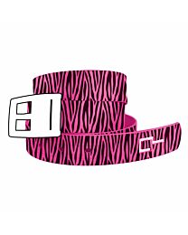CLEARANCE - C4 Limited Edition Zebra Print Belt Only - Pink