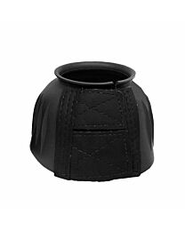 CLEARANCE - Double Velcro Bell Boots - Black, Small