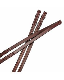 Collegiate Raised Fancy Stitched Laced Reins