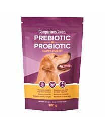 Companions Choice Prebiotic + Probiotic Powder Supplement - 300g