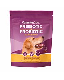 Companions Choice Prebiotic + Probiotic Powder Supplement - 125 g