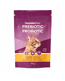 Companions Choice Prebiotic + Probiotic Powder Supplement - 55 g