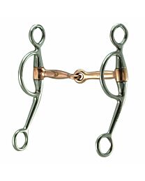 Coronet Copper Single Jointed Western Training Bit