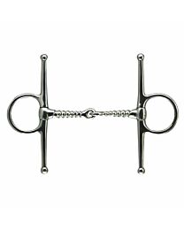 Coronet Stainless Steel Single Jointed Corkscrew 4.5" Pony Cheek Corkscrew
