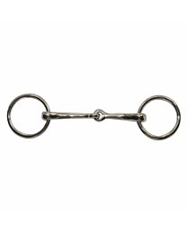 Coronet Stainless Steel Single Jointed Pony Loose Ring Snaffle