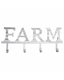 Corrugated 4-Hook "FARM" Hanger