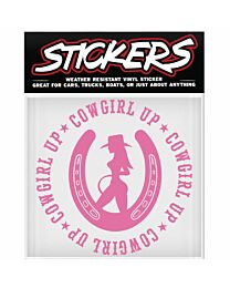 Vinyl Sticker "Cowgirl Up"