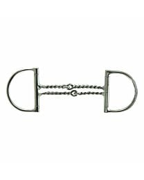 Double Bent Twisted Wire Big Dee Ring Bit