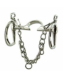 Coronet Stainless Steel Segunda Uxeter Kimberwick Bit