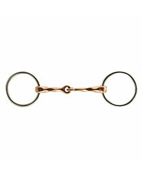 Coronet Slow Twist Copper Loose Ring Bit