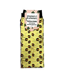 Dreamers & Schemers "Bee Haw" Boot Socks