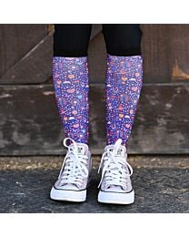 Dreamers & Schemers "Cute & Lucky" Youth Boot Socks