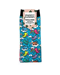 Dreamers & Schemers "Dragon Dreams" Boot Socks