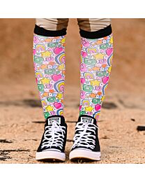 Dreamers & Schemers "Full O Luck" Boot Socks