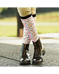 Dreamers & Schemers "Horsing Around" Youth Boot Socks